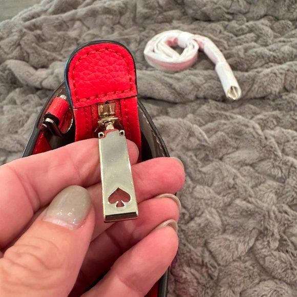 Like New Red Kate Spade Tote - Picture 7 of 9